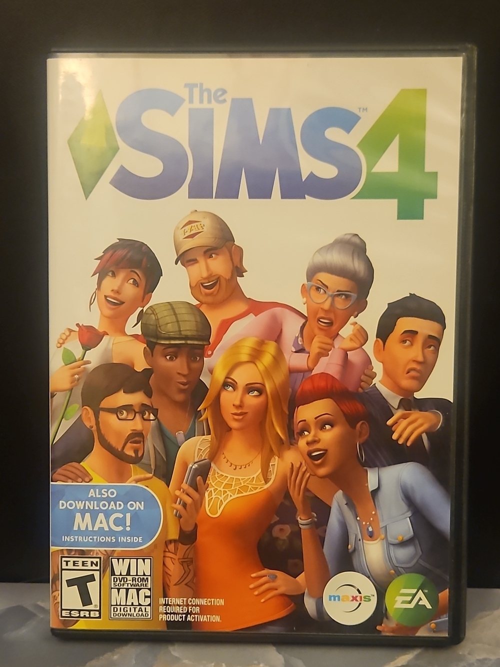 Electronic Arts The Sims 4 Simulation PC Mac DVD-ROM Manual T-Teen 2014